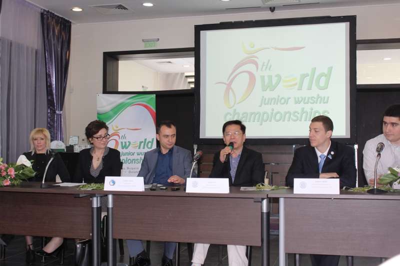 Първа пресконференция по повод Световното първенство по ушу за младежи, което е се проведе в Бургас 