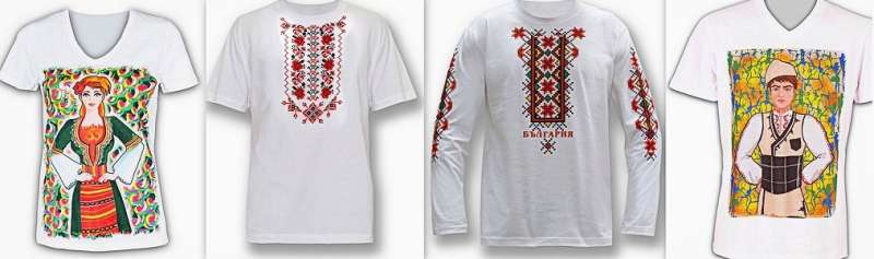 Българска модна линия изработва тениски с традиционни фолклорни мотиви.