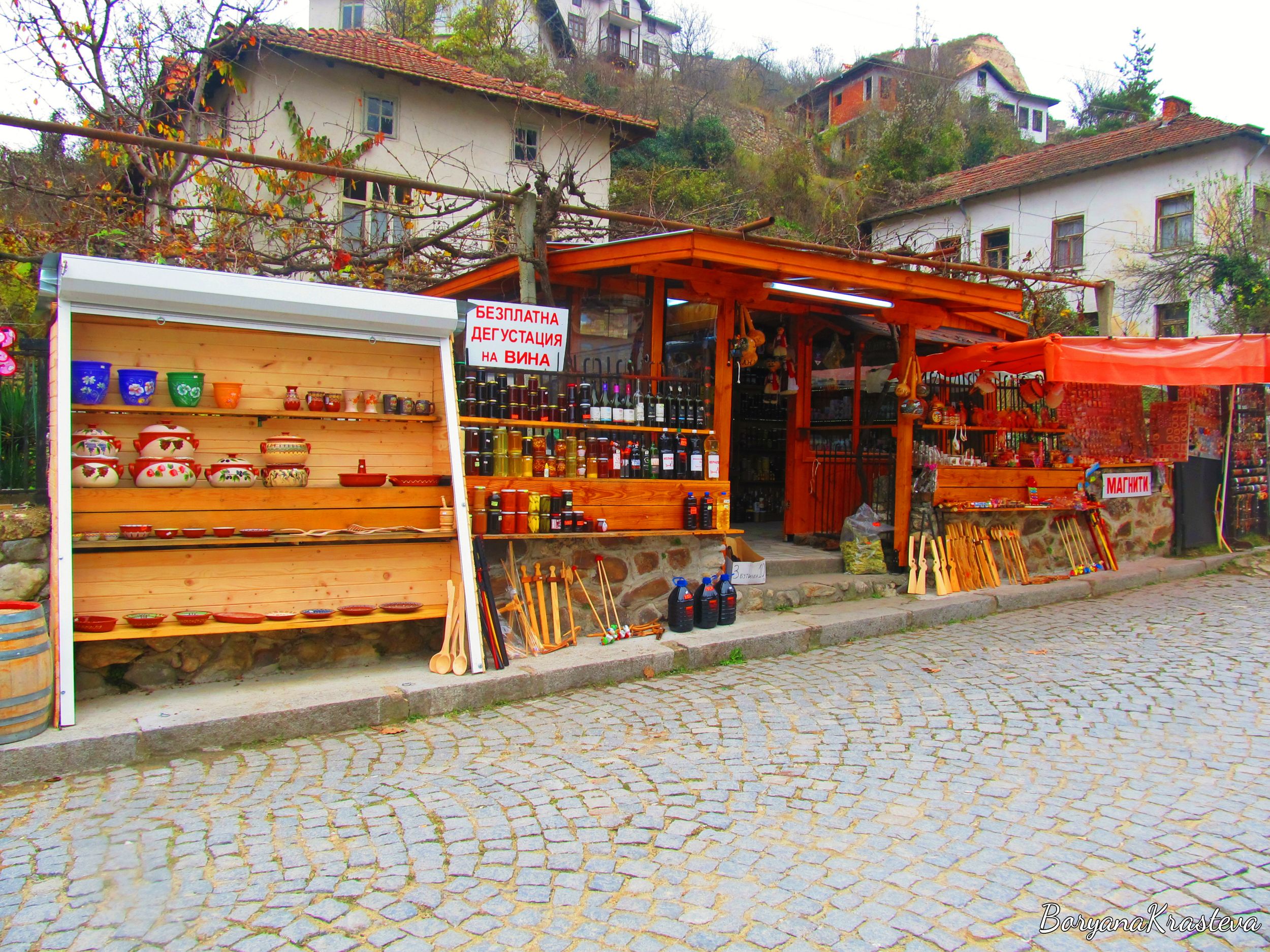 melnik, vino