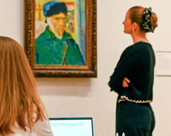 Картина на Ван Гог в галерията