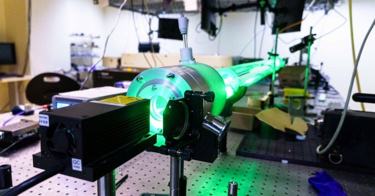 Снимка от експеримента