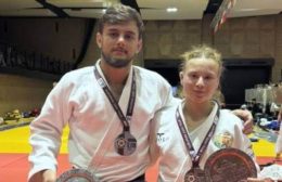 Снимка с медалите