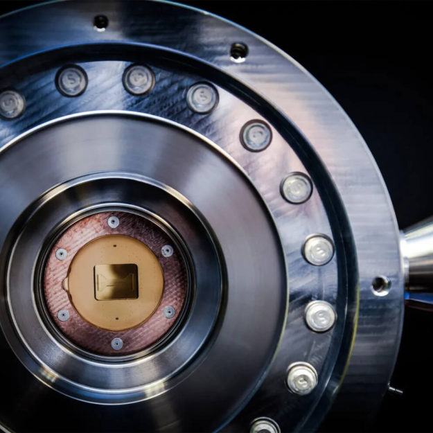 Снимка в камерата на квантовия процесор